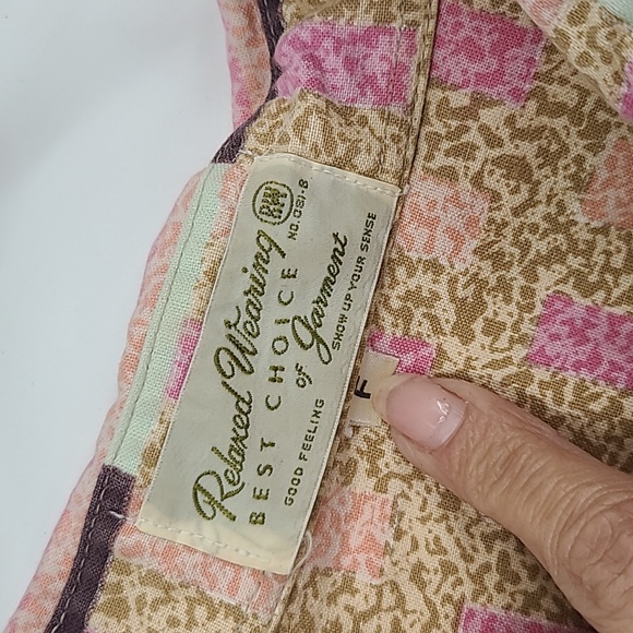 Vintage southwestern button down shirt large - Picture 4 of 8